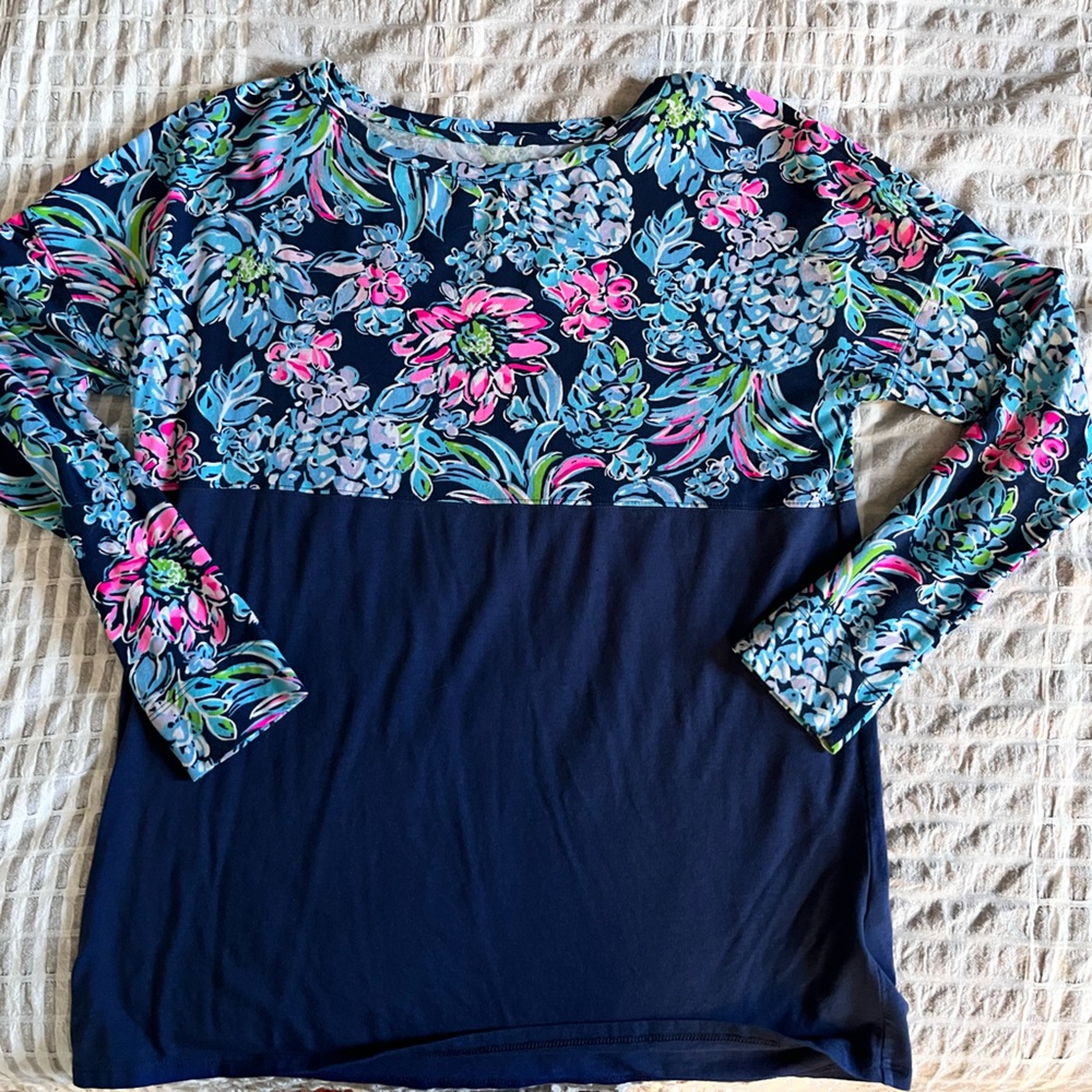 Lilly Pulitzer Finn Top- Pineapple Paradise